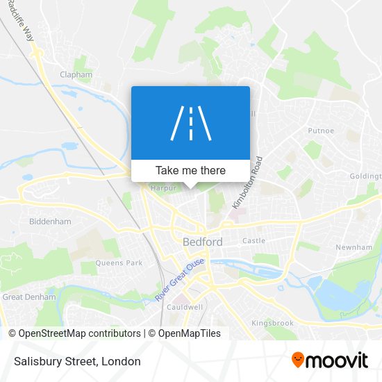 Salisbury Street map