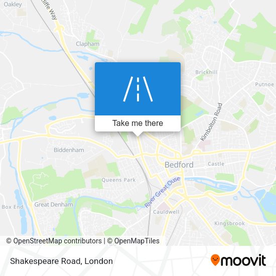 Shakespeare Road map
