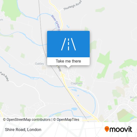 Shire Road map