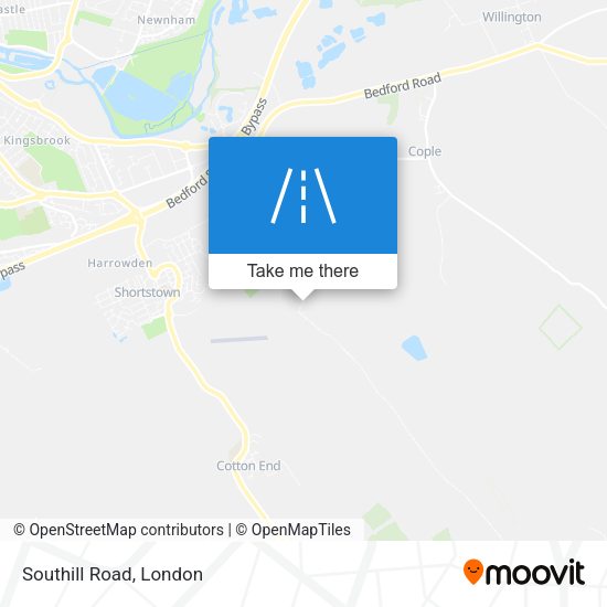 Southill Road map