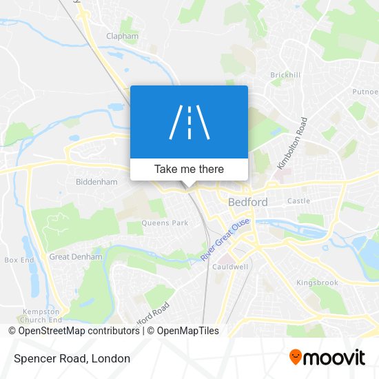 Spencer Road map