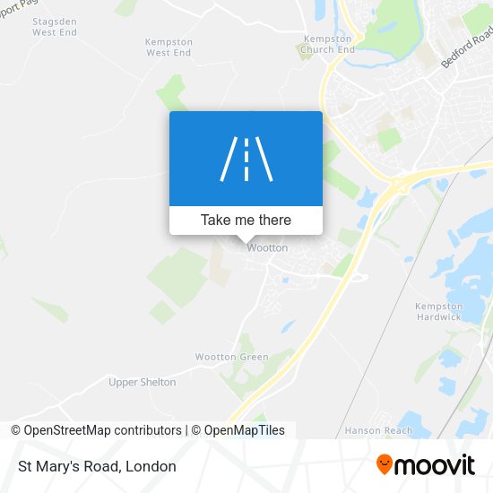 St Mary's Road map