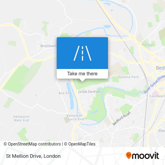 St Mellion Drive map