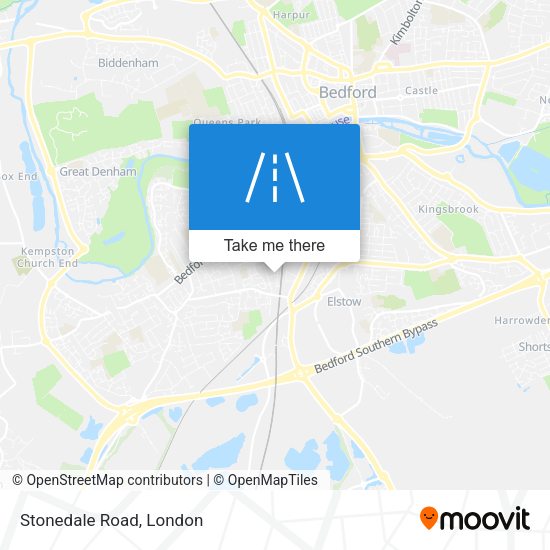 Stonedale Road map