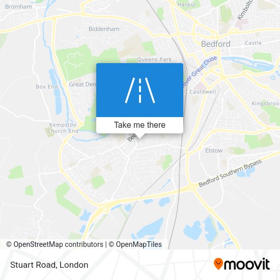 Stuart Road map