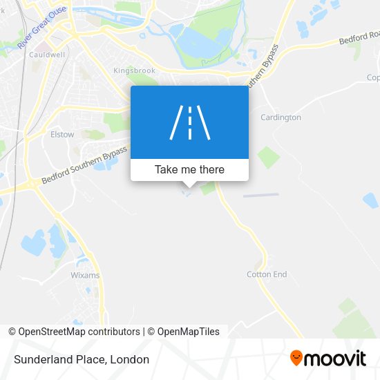 Sunderland Place map