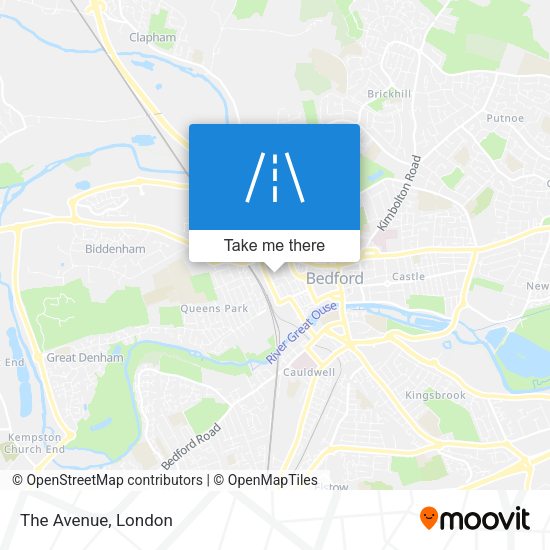 The Avenue map