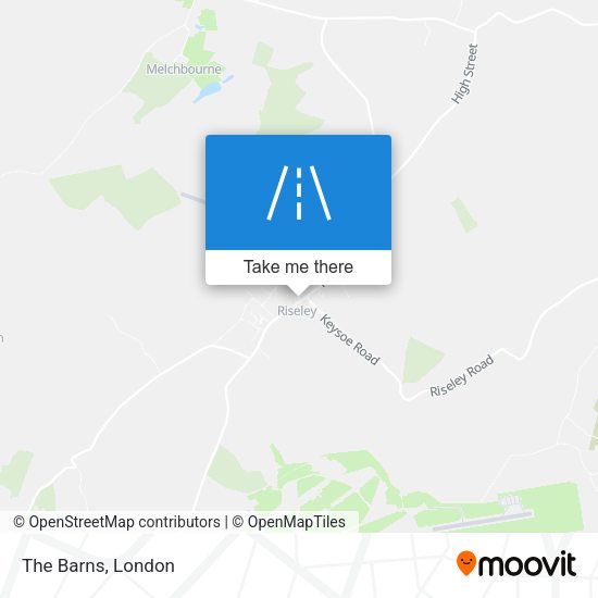 The Barns map