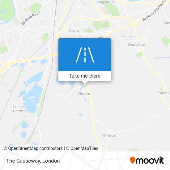The Causeway map