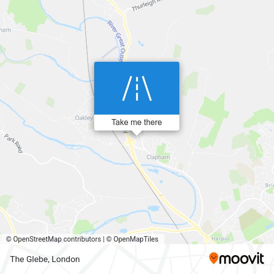 The Glebe map