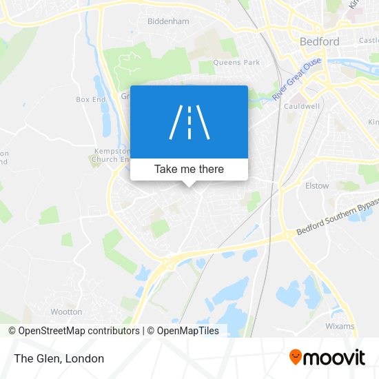 The Glen map