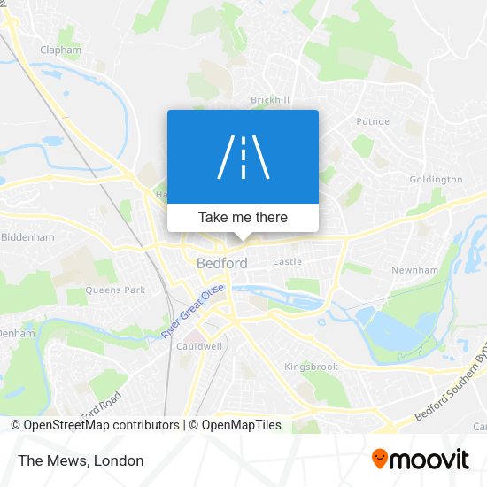 The Mews map
