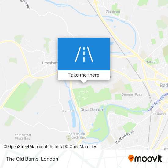 The Old Barns map
