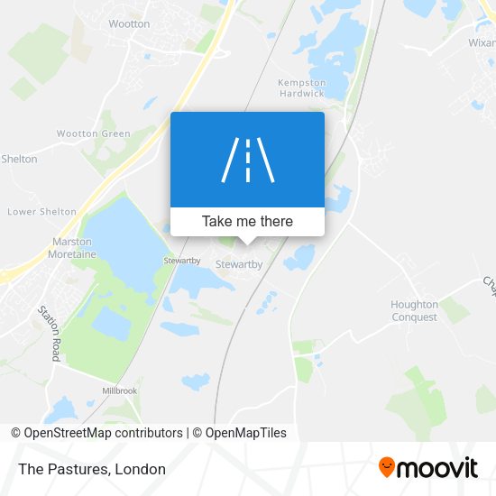 The Pastures map