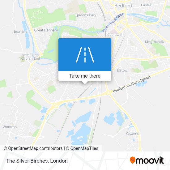 The Silver Birches map