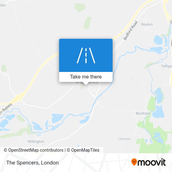 The Spencers map