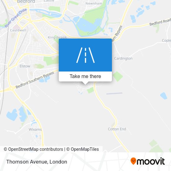 Thomson Avenue map