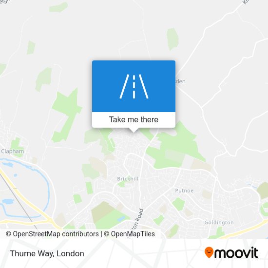 Thurne Way map