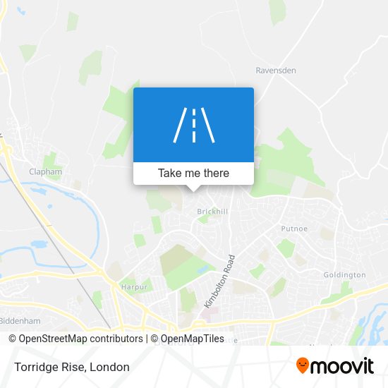 Torridge Rise map