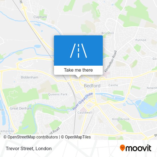 Trevor Street map