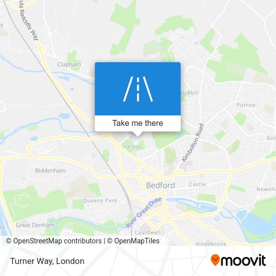 Turner Way map