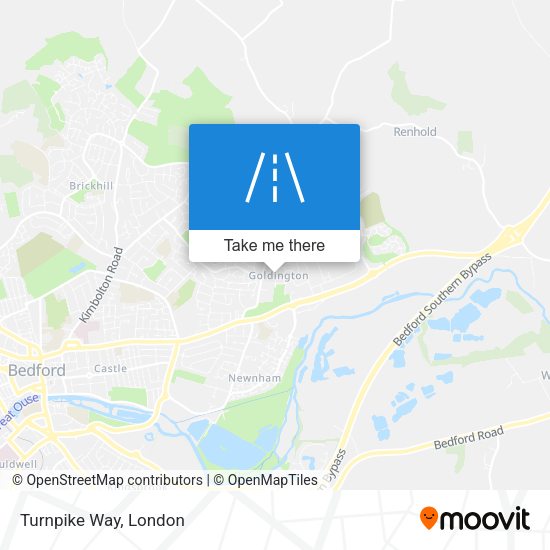 Turnpike Way map