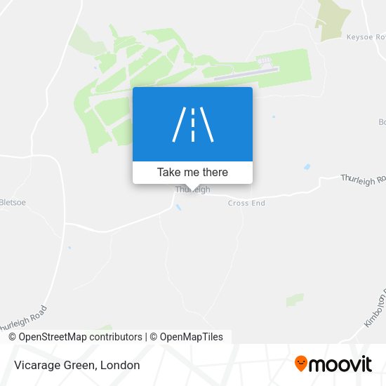 Vicarage Green map