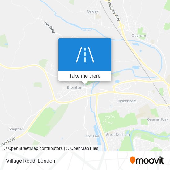 Village Road map