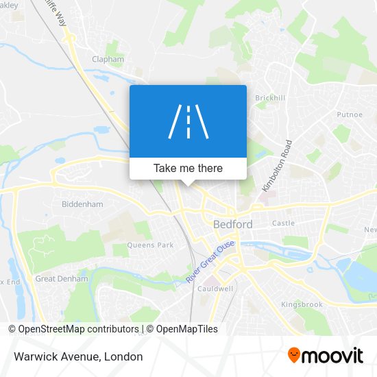 Warwick Avenue map