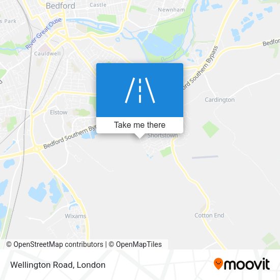 Wellington Road map