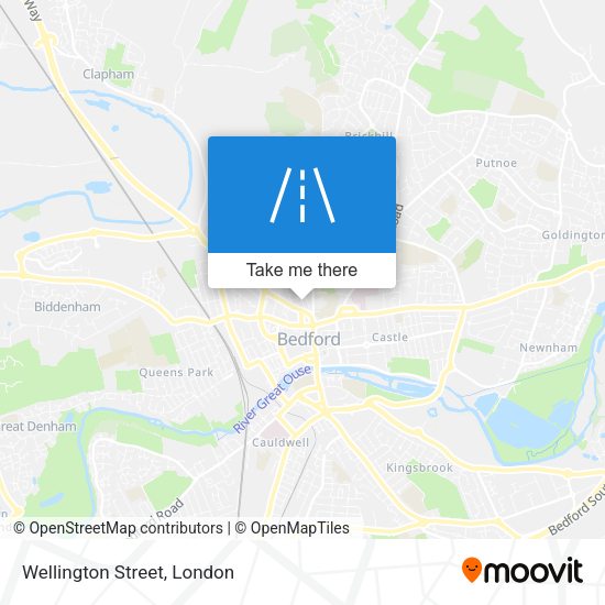 Wellington Street map