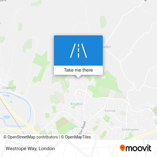 Westrope Way map