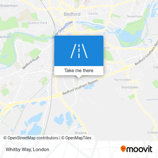 Whitby Way map