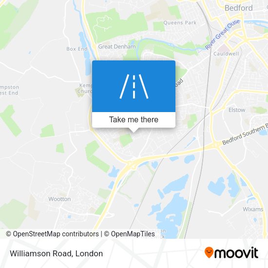 Williamson Road map