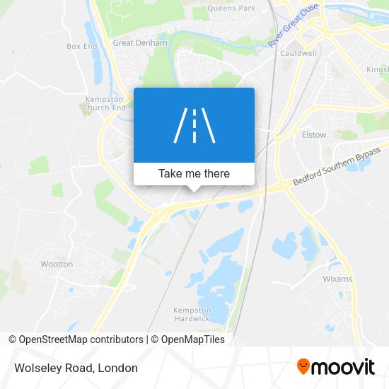 Wolseley Road map