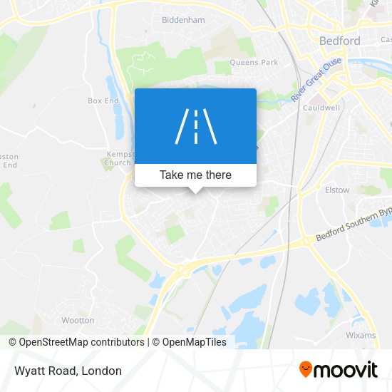 Wyatt Road map