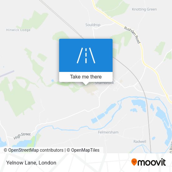 Yelnow Lane map