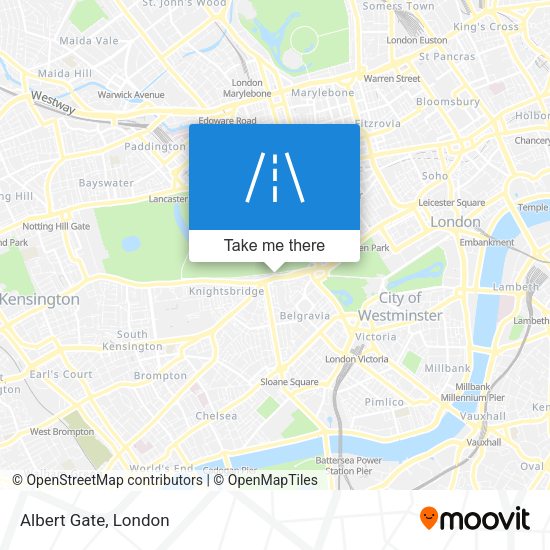 Albert Gate map