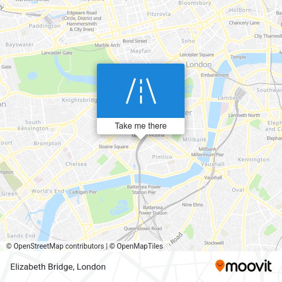 Elizabeth Bridge map