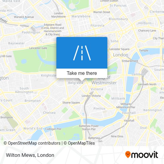 Wilton Mews map
