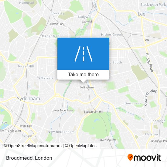 Broadmead map