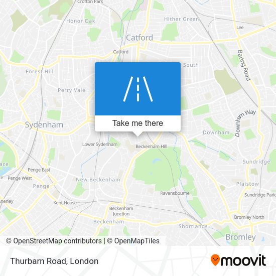 Thurbarn Road map