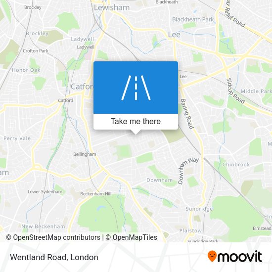 Wentland Road map