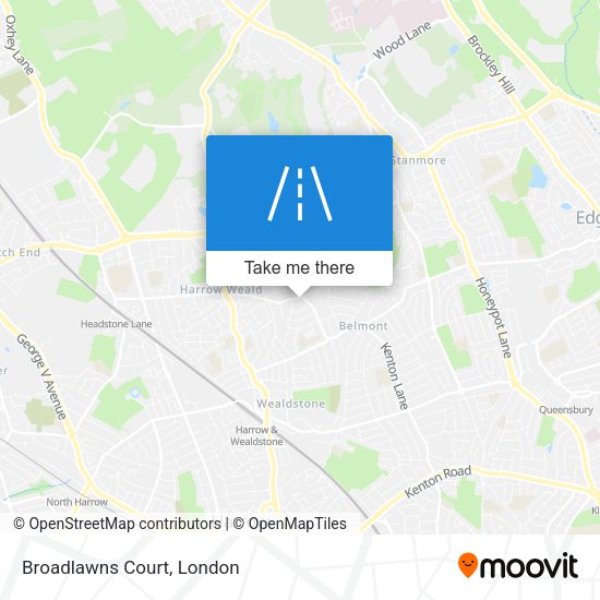 Broadlawns Court map