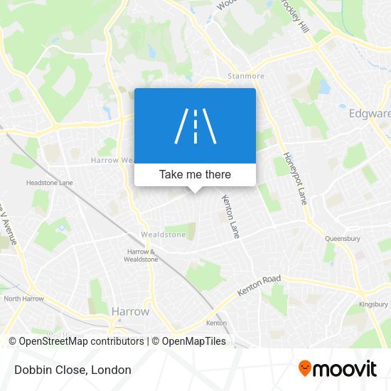 Dobbin Close map