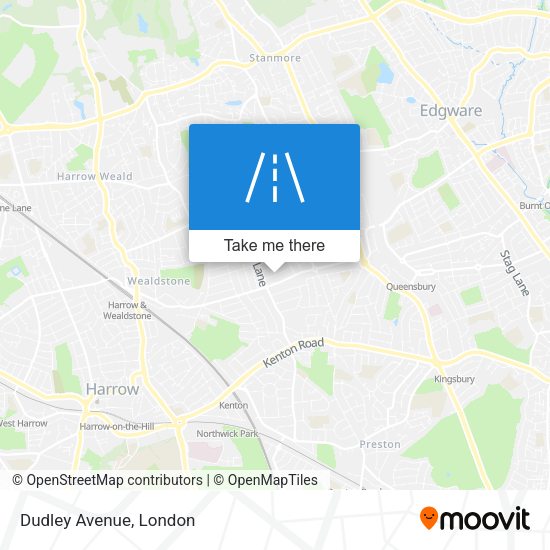 Dudley Avenue map