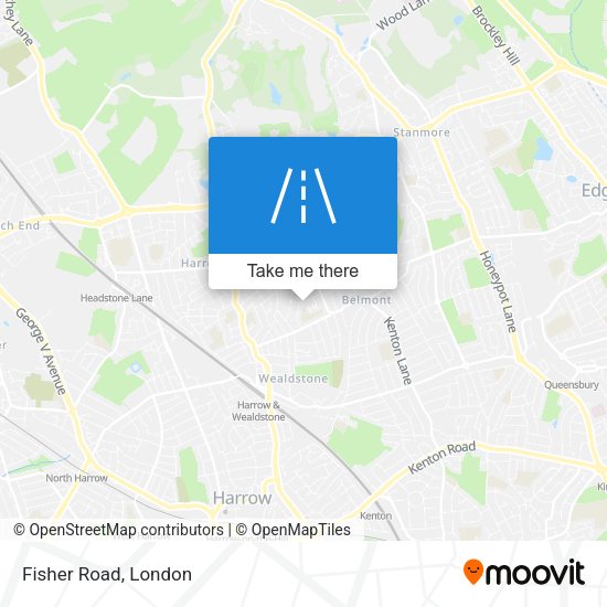 Fisher Road map