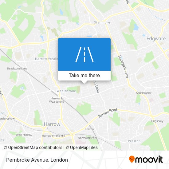Pembroke Avenue map