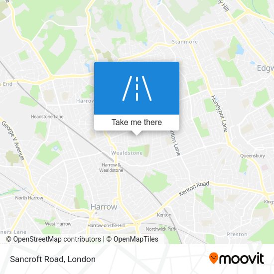 Sancroft Road map
