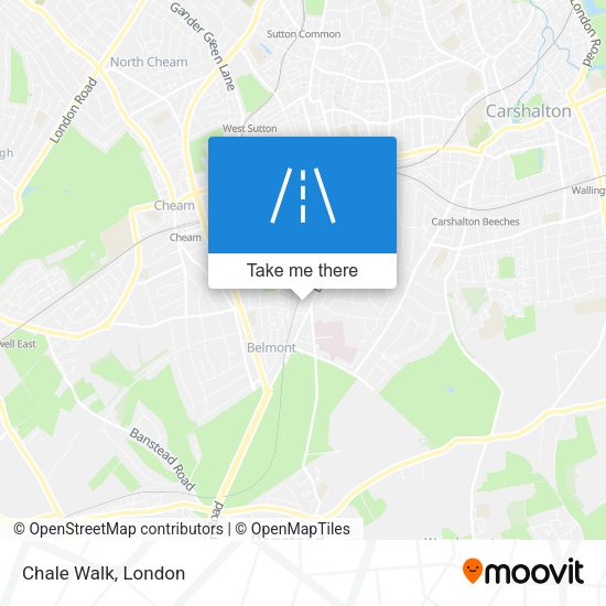 Chale Walk map
